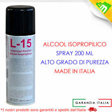 ALCOL ISOPROPILICO SPRAY * 200ml * IGIENIZZANTE IGENE DISINFETTANTE ALCOOL PURO