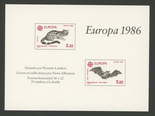 Francia epreuve luxe 1986 - francia,