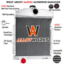 Radiatore trattore 3 file per