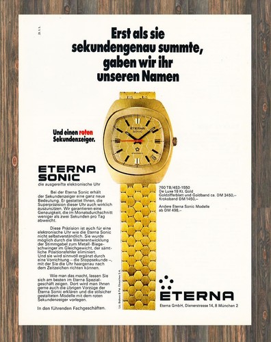 Eterna sonic pubblicità - eterna,