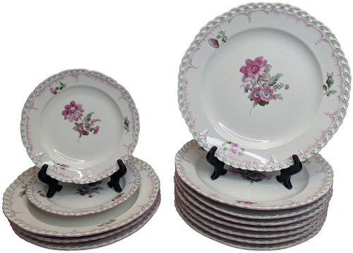 13x set piatti floreali - 13x,
