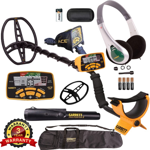 Garrett ace 400 metal detector - metal,