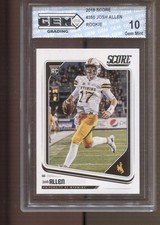 2018 Josh Allen Score #350 Gem