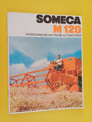Brochure moissonneuse batteuse - brochure,