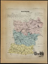 1880 - Carta Antica Di La