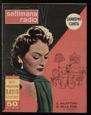 SETTIMANA RADIO TV 4/1955