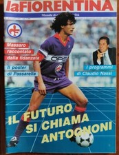 LA FIORENTINA RIVISTA 1985 N°46 Stadio 80.000 Posti Antognoni Maradona Poster