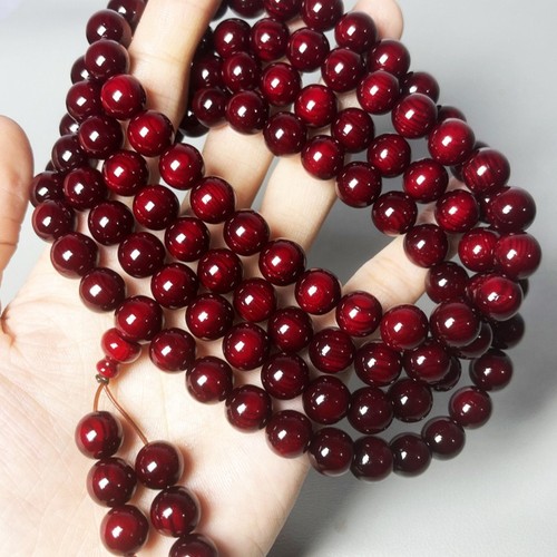 Bracciale legno ambra 108 - legno,