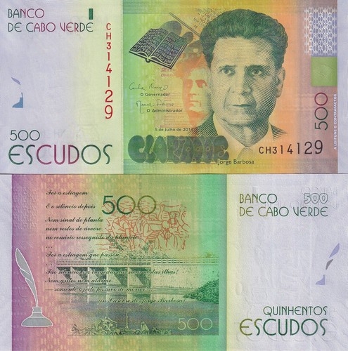 Capo verde 500 escudos - escudos, p