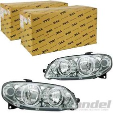 2X TYC H7/H1 FARI SINISTRO E DESTRO Per FIAT PUNTO 188 Da 09.2003 FACELIFT
