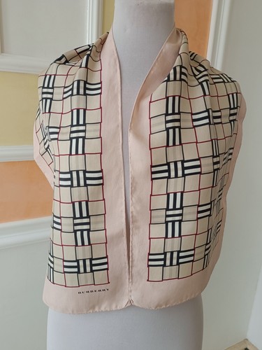 Burberry stola seta vintage - burberry,