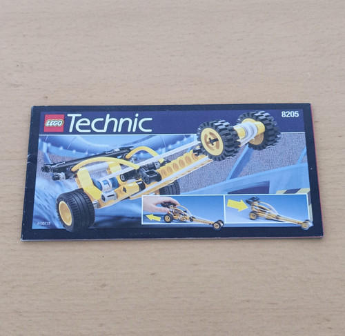 Lego technic dragster - lego, 8205