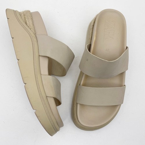 Sandali zara juta orlo plateau - zara,