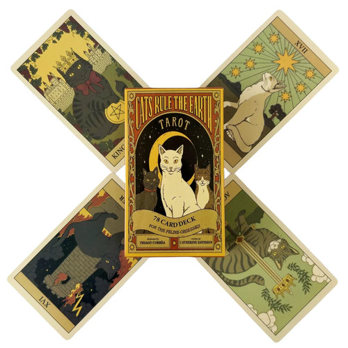 Tarocchi dei gatti carte - dei,