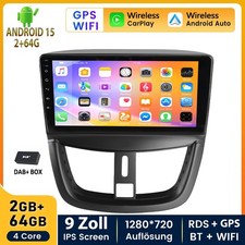 Per Peugeot 207 CC DAB+