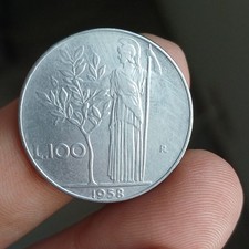 Repubblica Italiana Moneta 100