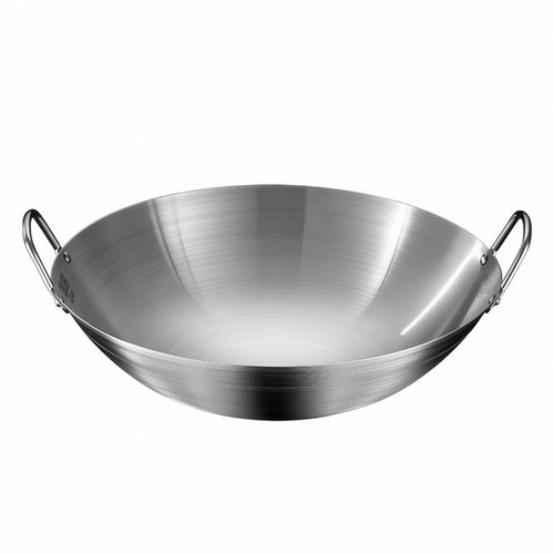 Wok con due manici laterali - con,