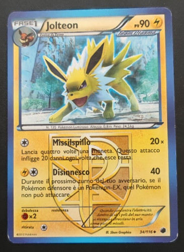 Pokemon jolteon 116 - pokemon,