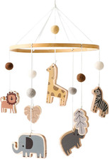 Giostrina Culla in Legno Con