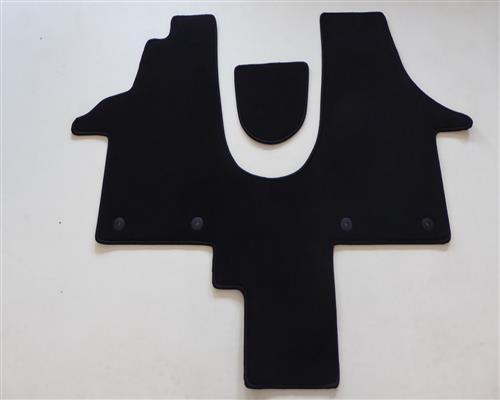 Tappetino pezzo nero adatto - pezzo,