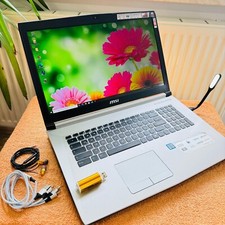 MSI Prestige PE70 6QE 17 pollici METALL DESIGNER Gaming GTX BOLIDE Windows 10 SSD i7