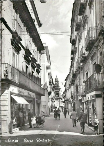 Ai28 cartolina aversa - cartolina,
