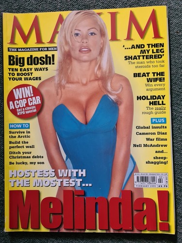 Maxim magazine 1999 - , melinda
