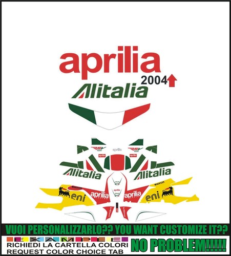 Adesivi rsv 1000 alitalia kit - rsv,