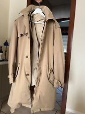 trench burberry donna taglia m con gilet removibile