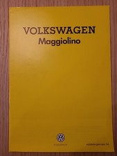 DEPLIANT BROCHURE IN ITALIANO PROMO 1984 VW MAGGIOLINO BEETLE KAFER 16 pag