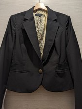 Just Cavalli Black Blazer Wool