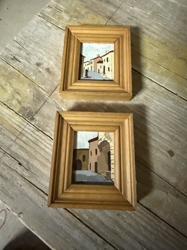 Quadretti legno vintage - quadretti,