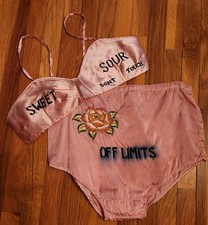 Antique WWII  Lingerie Pink