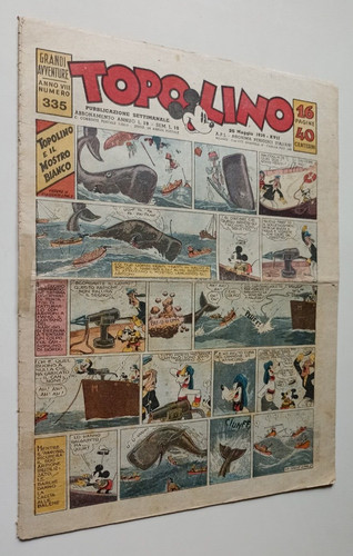 Fumetto topolino giornale - topolino,