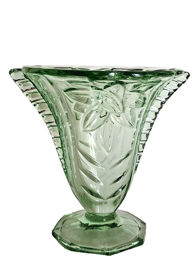 Vaso art decò vetro - art,