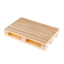 GICOS VASSOIO MINI PALLET IN LEGNO NATURALE