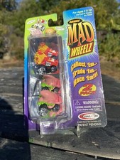 Mini Mad Wheelz Series 1 Cars Greased Lighting Boogie Burner 2 Pack New Sealed