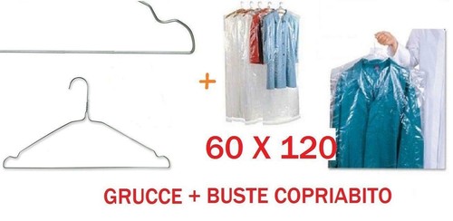Grucce metallo 40cm - metallo, abiti