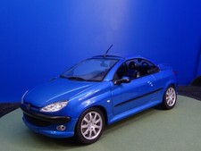 Welly Peugeot 206 CC blu
