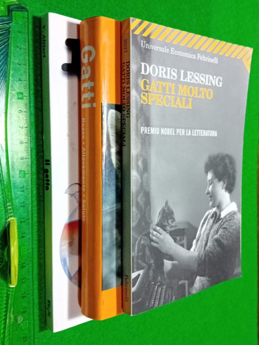 Lotto libri gatti - n,