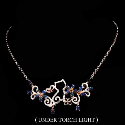 Collana tennis argento - in,