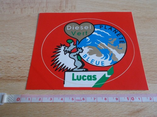 Adesivo diesel verde lucas - adesivo,