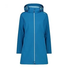 (TG. 52) CMP, Parka da donna con cappuccio e zip, Giada, M - NUOVO 