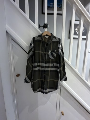 Abito camicia burberry bambino - camicia,