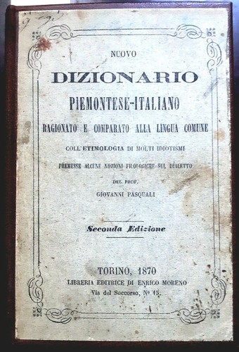 Nuovo dizionario - nuovo,