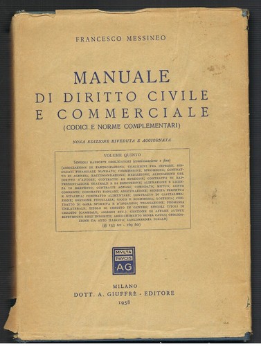 1958 manuale diritto - di, civile