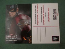 1 CARTOLINA MARVEL CIVIL WAR