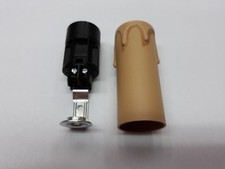 PORTALAMPADE E14 + CANDELA