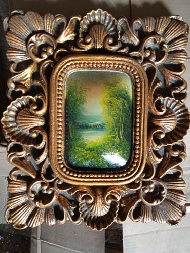 Quadro paesaggio dipinto olio