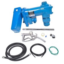 Blue Fuel Transfer Pump